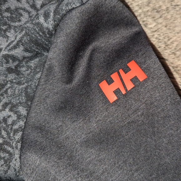 Helly Hansen Graphic Fleece Jacket Grey Women's Small - Picture 8 of 8